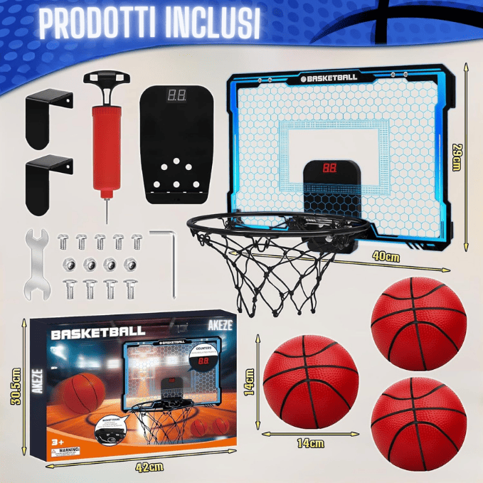 Mini Canestro Basketball