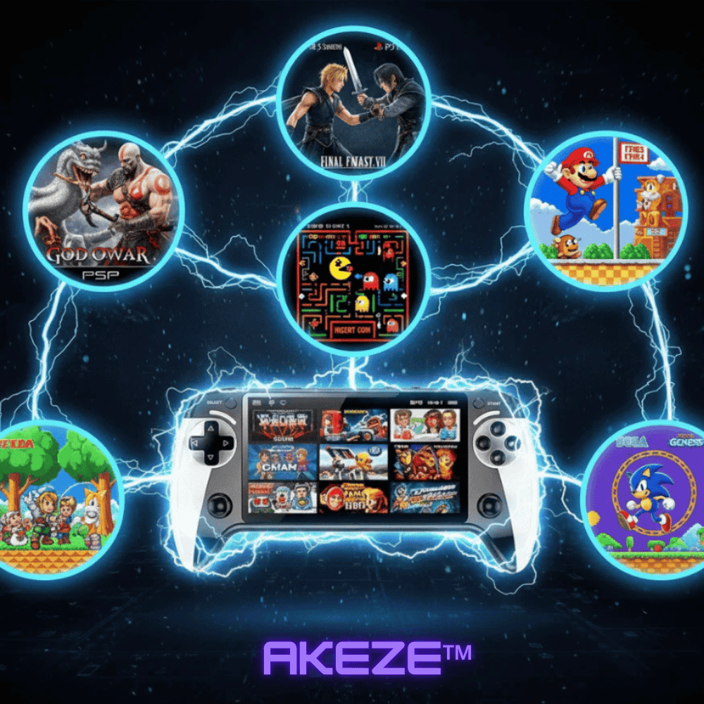 Akeze™ Retro Game Console
