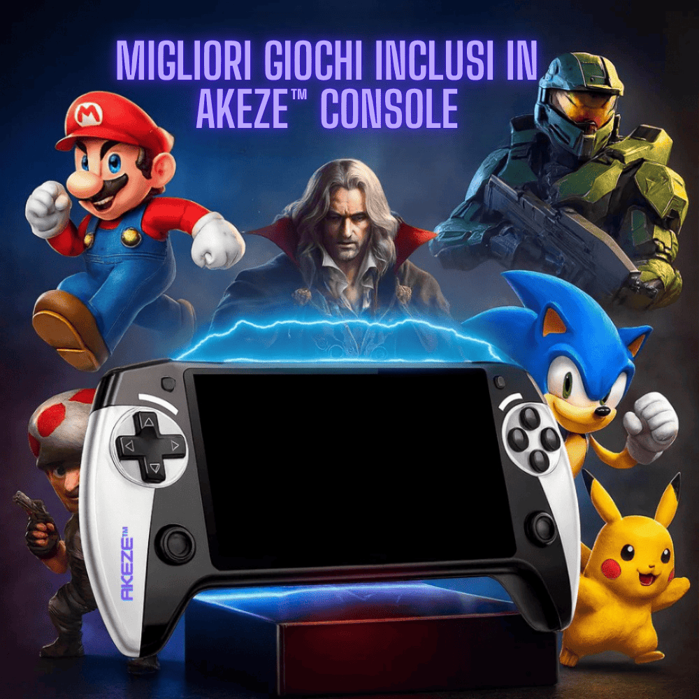 Akeze™ Retro Game Console